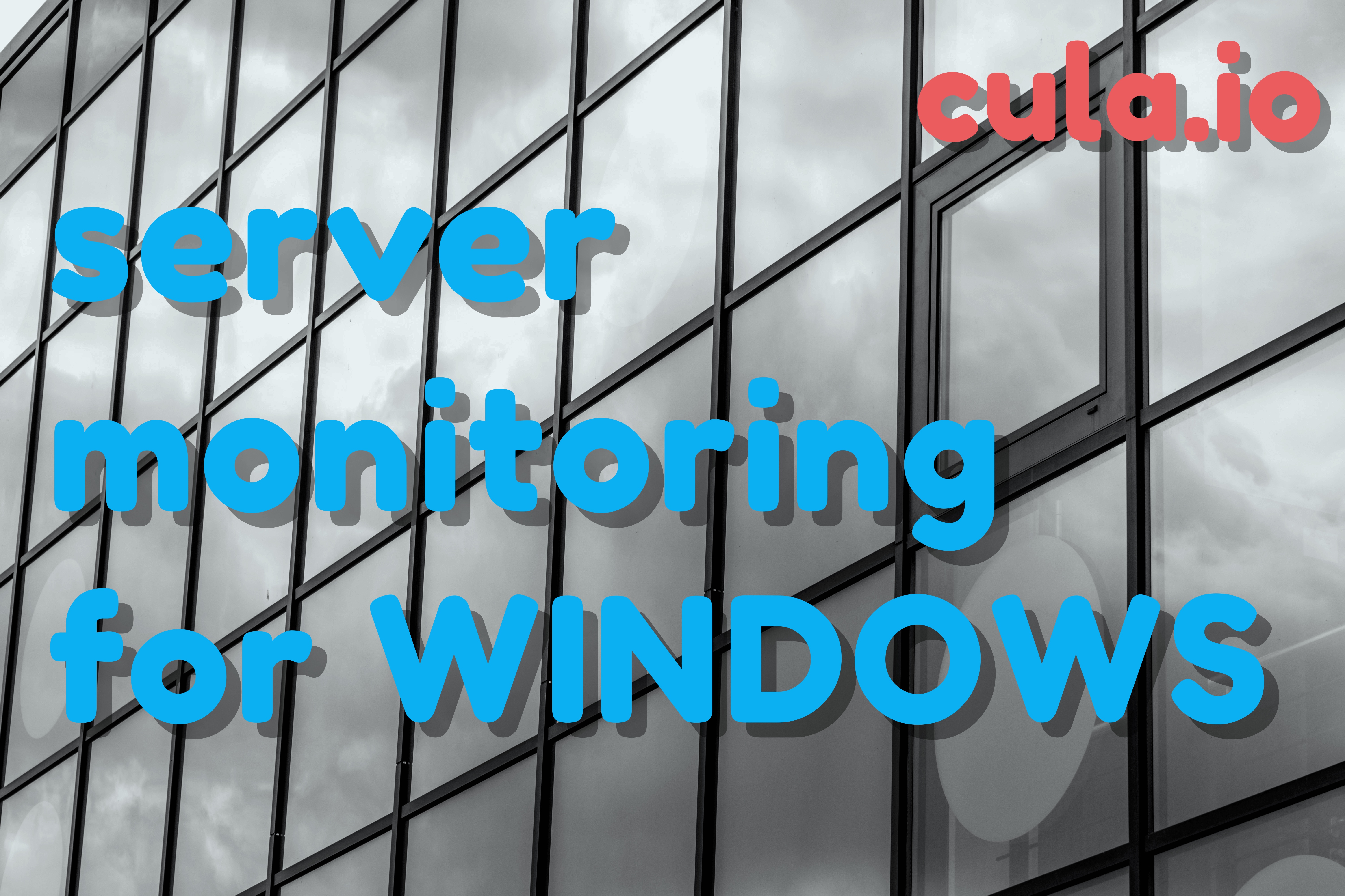 A quick and simple tutorial on how to monitor your Windows server.